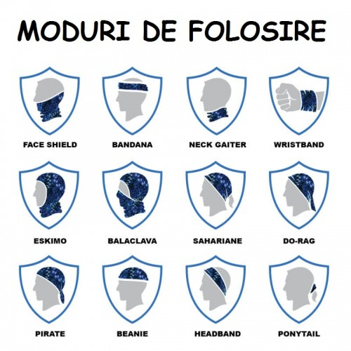 Bandana SA Face Shield Baschet Face [4]
