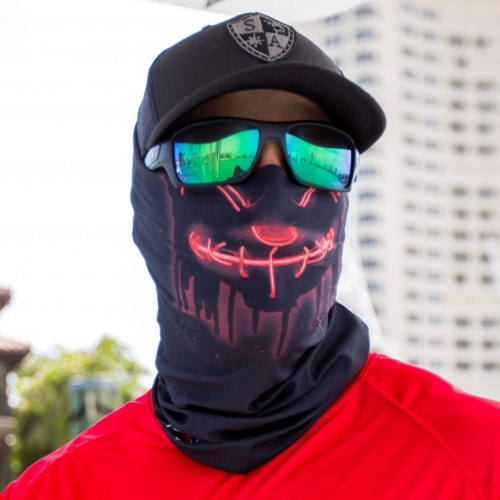Bandana SA Face Shield Neon Red [3]