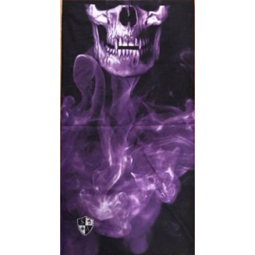 Bandana SA Face Shield Purple Crow [2]