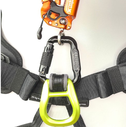 Carabiniera Beal Flat Link Negru [2]