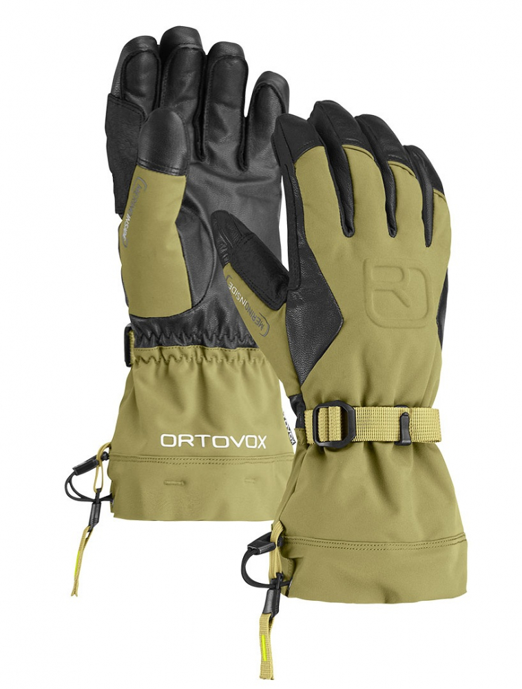 Manusi Ortovox Merino Freeride Barbati Wild Herbs [1]