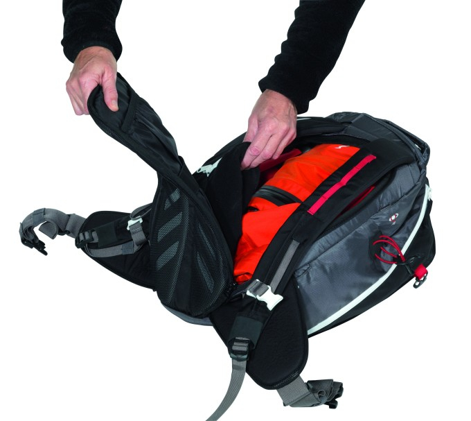 Rucsac TSL Dragonfly 15/30 litri Negru - Blue [4]
