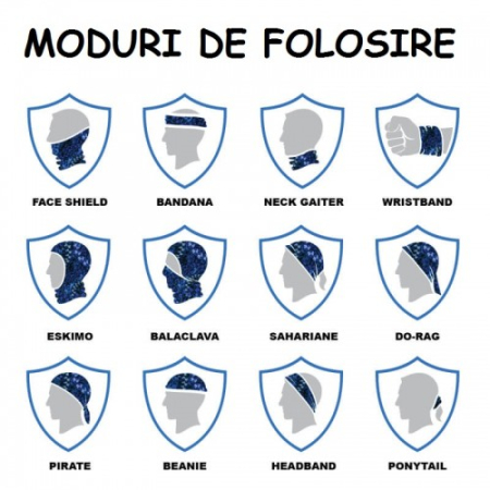 Bandana SA Face Shield Baschet Face [3]