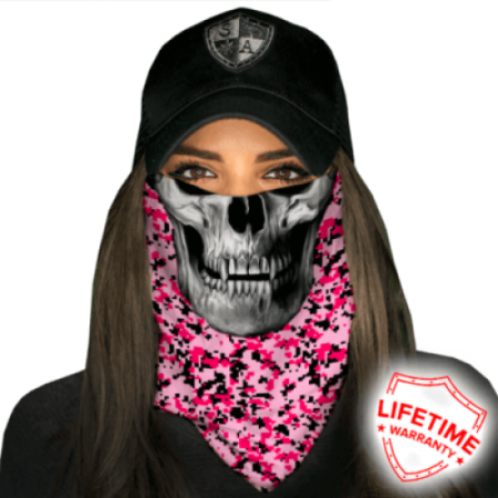 Bandane - Bandana SA Face Shield Digi Skull