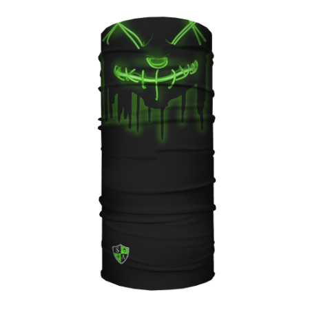 Bandana SA Face Shield Neon Green [1]