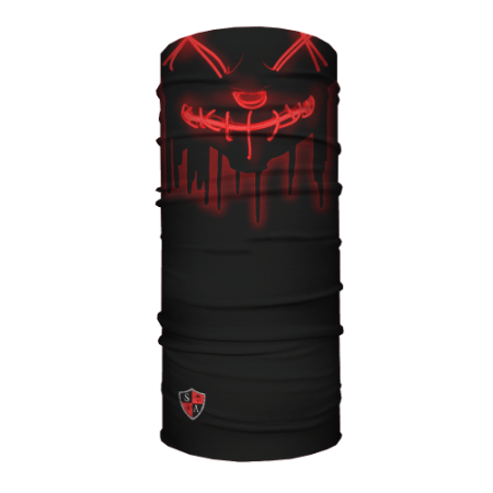 Bandana SA Face Shield Neon Red [1]