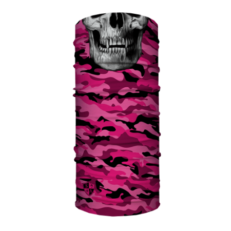 Bandana SA Face Shield Pink Military Camo [3]
