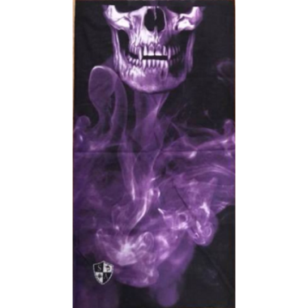 Bandana SA Face Shield Purple Crow [1]