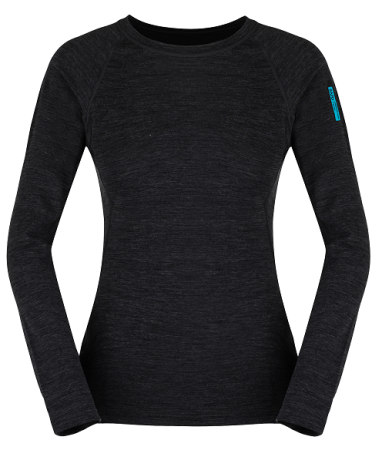Imbracaminte de corp - Bluza Merino Elsa Negru