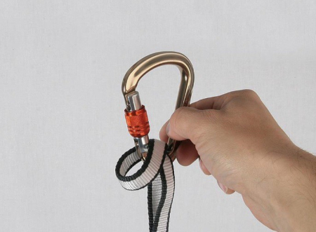 Bucla Safety Chain 120 cm Alb - Negru [3]