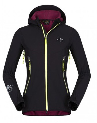 Jachete - Jacheta Softshell Zajo Sphere Negru-Galben