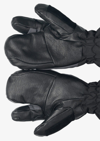 Manusi Black Diamond Soloist 3 Finger Negru - Gri [2]