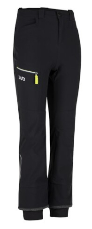 IMBRACAMINTE - Pantaloni Softshell Copii Argon Negru - Galben