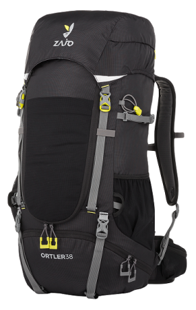 Rucsaci intre 31 - 50 litri - Rucsac Ortler Negru - Galben 38 Litri
