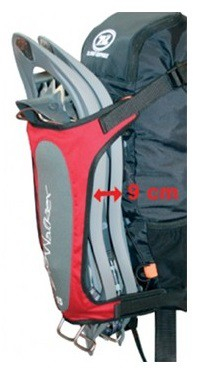 Rucsac TSL Snowalker 15 litri Negru - Verde [3]
