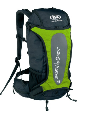 RACHETE DE ZAPADA - Rucsac TSL Snowalker 15 litri Negru - Verde