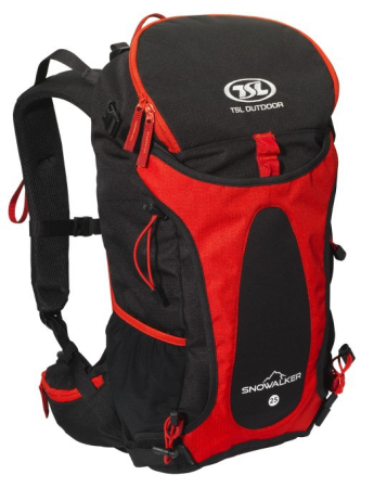 RACHETE DE ZAPADA - Rucsac TSL Snowalker 25 litri Negru - Rosu