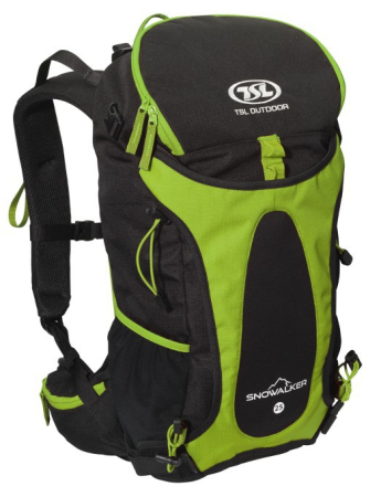 RACHETE DE ZAPADA - Rucsac TSL Snowalker 25 litri Negru - Verde