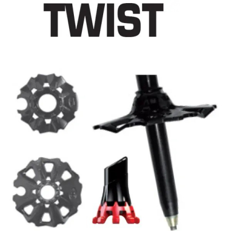 Set Bete Connect Alu3 Cross ST Twist [3]