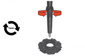 Set Bete Connect Alu3 Cross ST Twist [5]