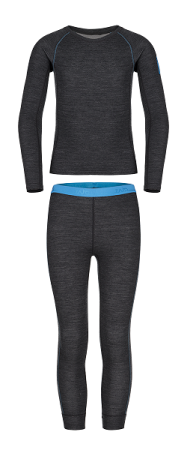 IMBRACAMINTE - Set Merino Copii Ikoo Negru