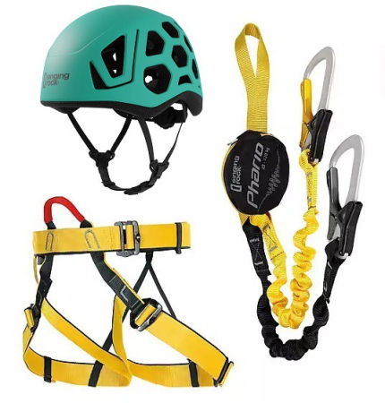 VIA FERRATA - Set Via Ferrata Hex Casca Azure