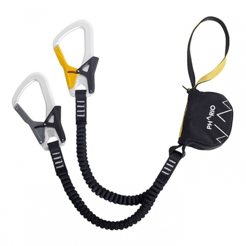 Set Via Ferrata Phario Palm cu Casca Penta Alb - Rosu [2]