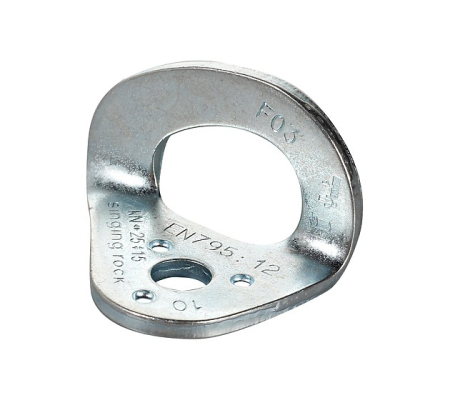 Asigurari - Ureche Spit Hanger Zincat cu gaura Ø 10