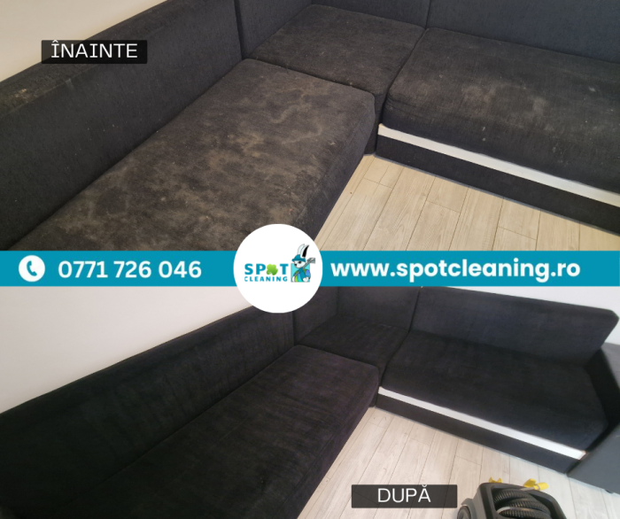 Curățare canapele textile la domiciliu – Spot Cleaning București & Ilfov [5]