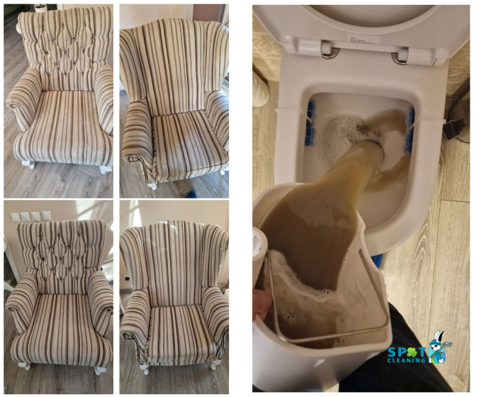 Curățare fotolii textile la domiciliu – Spot Cleaning București & Ilfov [3]