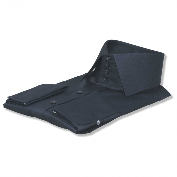 Camasa blue navy guler elegant [6]