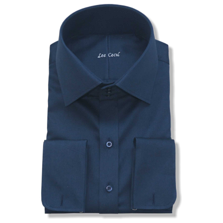 Cămăși la comandă - Camasa blue navy guler elegant