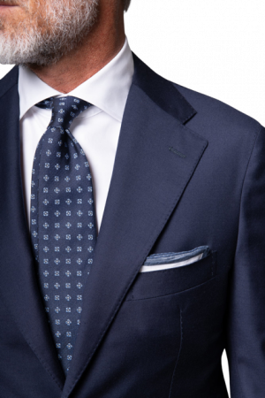 Costum la comandă Navy, 2 piese, croit [2]