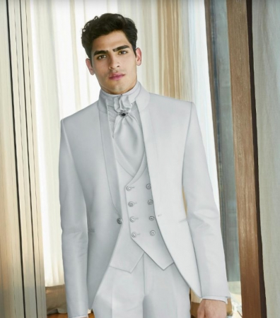 Costume de mire 2025 - Costum mire alb