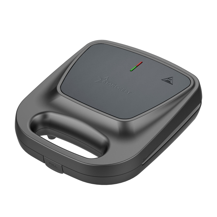 Aparat pentru preparat forme de nuci STARCREST SNM-6024DX, 24 forme, 1400W, Indicator luminos, Placi ceramice detasabile, Negru