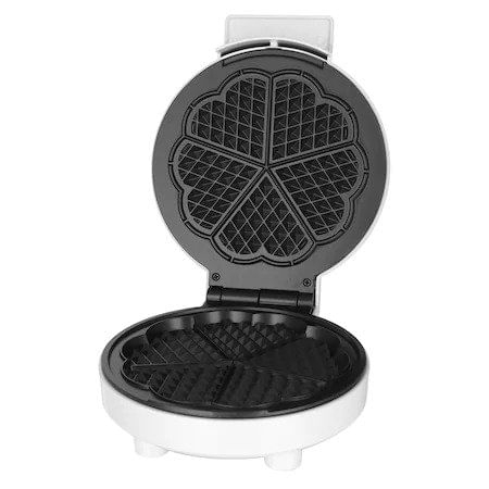Aparat pentru preparat vafe STARCREST WM-1910, 1000W, 5 vafe, Placi antiaderente, Indicator luminos, Alb [2]