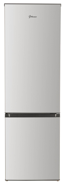 Combina frigorifica STARCREST SC-268IX-E, 268 L, Clasa E, Less Frost, Termostat reglabil, Iluminare LED, Suprafata Inox antiamprenta, Picioare ajustabile, Usi reversibile, H 178 cm, Inox
