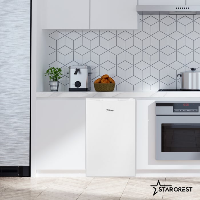Frigider cu o usa STARCREST SF-85WH-E, Clasa E, Capacitate 85L, Iluminare interioara, Compartiment gheata, H 82 cm, Alb [5]