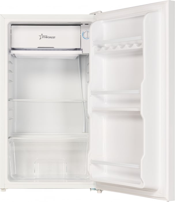 Frigider cu o usa STARCREST SF-91GLS-WHE Clasa E, Capacitate 91L, Iluminare interioara, H 83 cm, Sticla Alba [2]