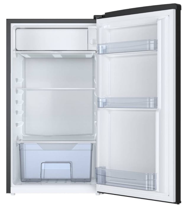 Frigider cu o usa STARCREST SRF-86BK, Design Vintage, 85 l, Clasa E, Iluminare interioara, H 84 cm, Negru [2]