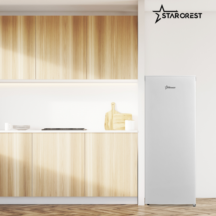 Frigider - Racitor cu o usa STARCREST SFL-230WHE, 230 l, Clasa E, Termostat reglabil, Rafturi ajustabile, H 142. cm, Alb [5]