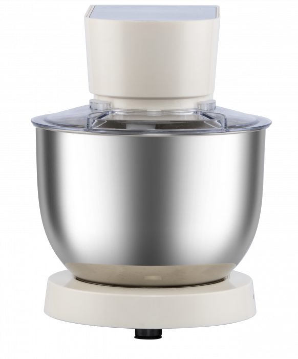 Robot de bucatarie STARCREST SKM-1500CR, 1500W, Bol 5.5 L Inox, 5 Accesorii, 6 Viteze + Pulse, Angrenaje metalice, Crem + Inox [8]