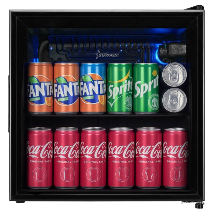 Vitrina frigorifica STARCREST SBC-5010BK, 46 L, Control temperatura, Usa sticla, H 48.8 cm, Negru [1]