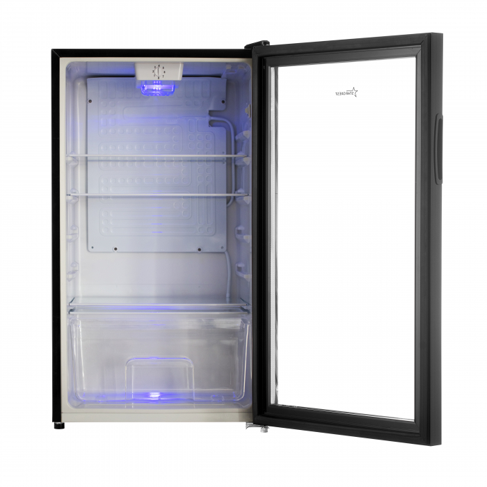 Vitrina frigorifica STARCREST SBC-92BKE, 92 L, Control temperatura, Usa sticla, H 83.2 cm, Negru [6]