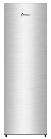 Congelator - Congelator NoFrost STARCREST SUF-213NF-IX, 213 L, Clasa E, 6 Compartimente, Termostat Digital, Usi reversibile, H 170.7 cm, Inox