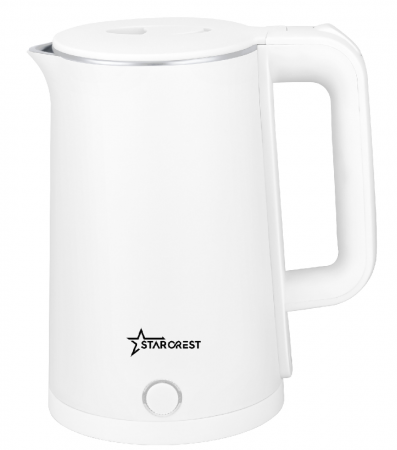 Electrocasnice bucătărie - Fierbator Starcrest SK-3018WH, 1500 W, Capacitate 1.8 L, Oprire automata, Alb