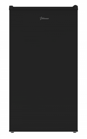 Frigider - Frigider cu o usa STARCREST SF-83BK-E, Clasa E, Capacitate 83L, Iluminare interioara, Compartiment gheata, H 85 cm, Negru