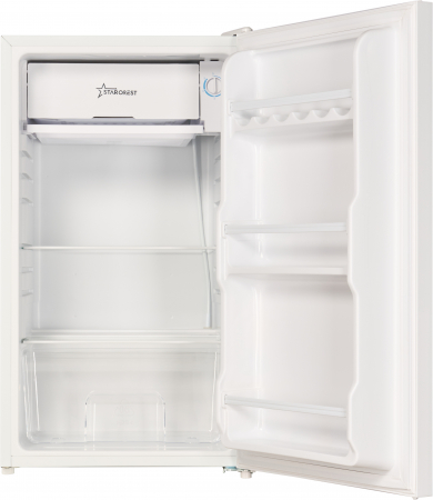 Frigider cu o usa STARCREST SF-91GLS-WHE Clasa E, Capacitate 91L, Iluminare interioara, H 83 cm, Sticla Alba [1]