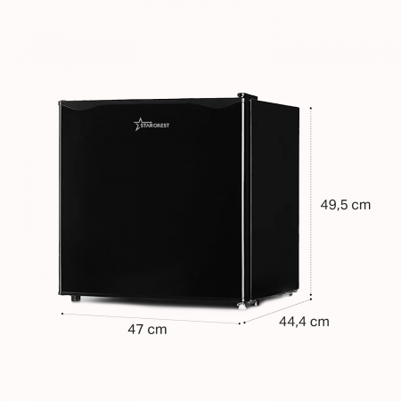 Frigider minibar STARCREST SMB-46BK, 46 l, Clasa E, H 49.5 cm, Negru [4]