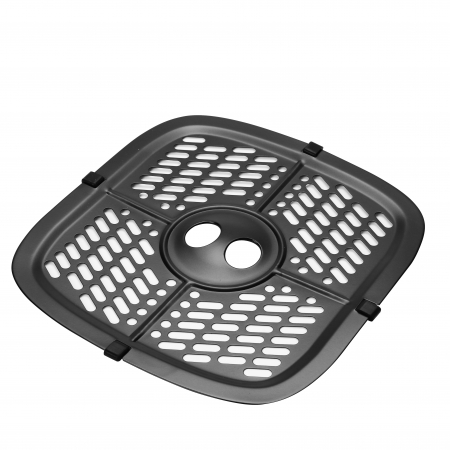 Friteuza cu aer cald STARCREST SFR-6250BK, 1600 W, 6.5 Litri, Termostat 80 - 200 °C, 10 programe predefinite, Negru [3]